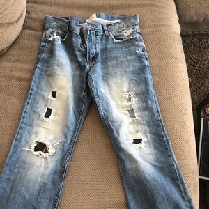 Aeropostale ripped jeans